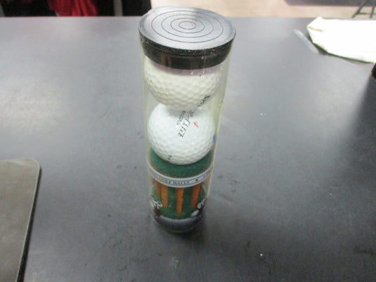 Used Spalding Golf Balls With Tees