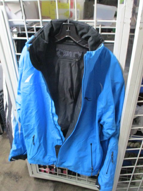 Load image into Gallery viewer, Used KJUS Lasse Blue Snow Jacket Size 56 / Adult Size 2XL - small pen marks
