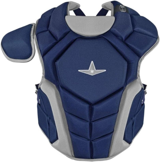New All-Star Top Star Series Baseball Catcher's Set Ages 12-16 - Navy