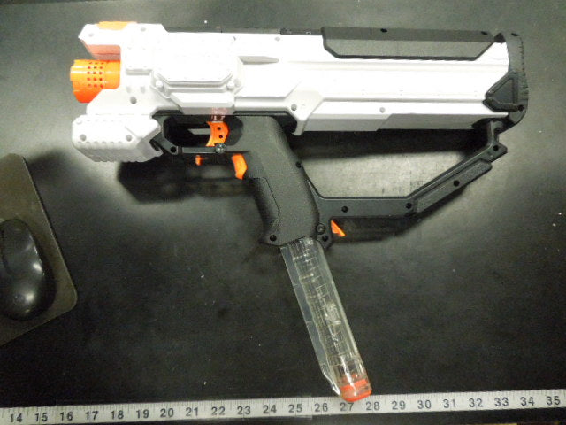 Load image into Gallery viewer, Used NERF Rivals MXVII 1200 Foam Dart Blaster 44ct Foam Ammo Included
