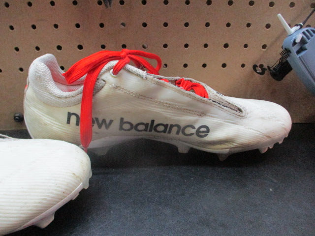 Load image into Gallery viewer, Used New Balance Burn X4 Lacrosse Cleats - Size 8.5
