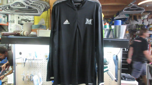 Adidas Miami University Quarter Zip Jacket - Size Medium