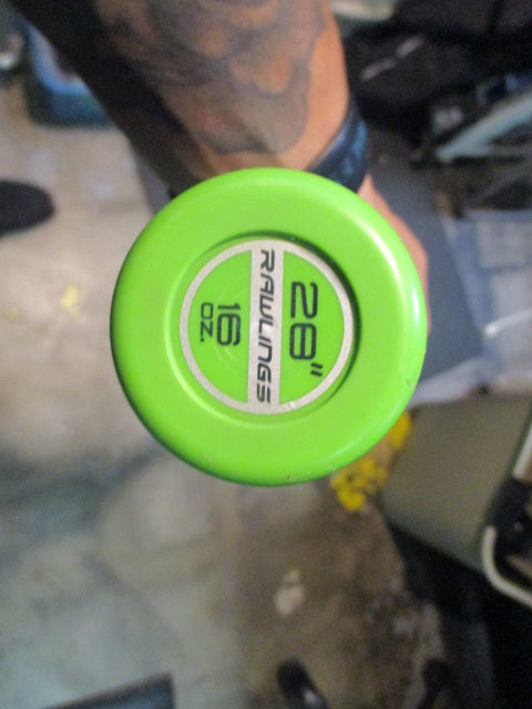 Used Rawlings Threat (-12) 28" USA Baseball Bat