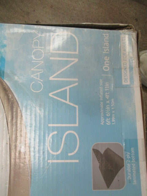 Load image into Gallery viewer, Used Intex Canopy Island Inflatable Pool Float

