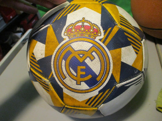 Used Real Madrid Size 5 Soccer Ball