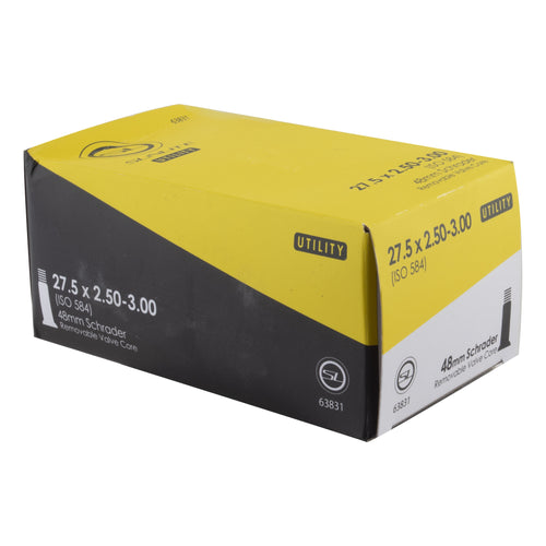New Sunlite Utility Bicycle Tube 27.5x2.50-3.00 48mm Schrader Valve