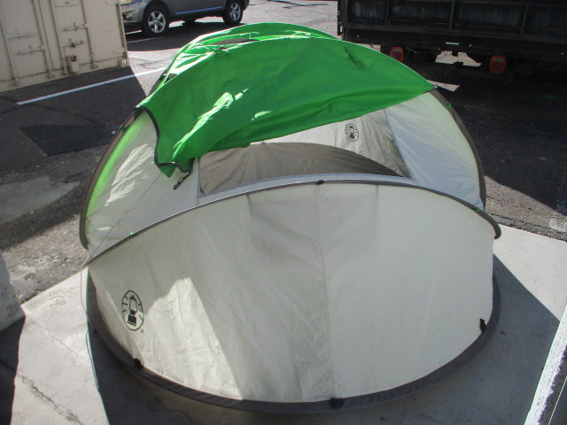 Load image into Gallery viewer, Used Coleman Pop- UP Expansible 4 Person Camping Tent
