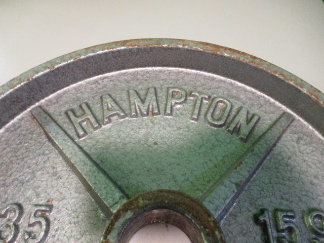 Load image into Gallery viewer, Used Hampton 35LB Olympic Weight Plate
