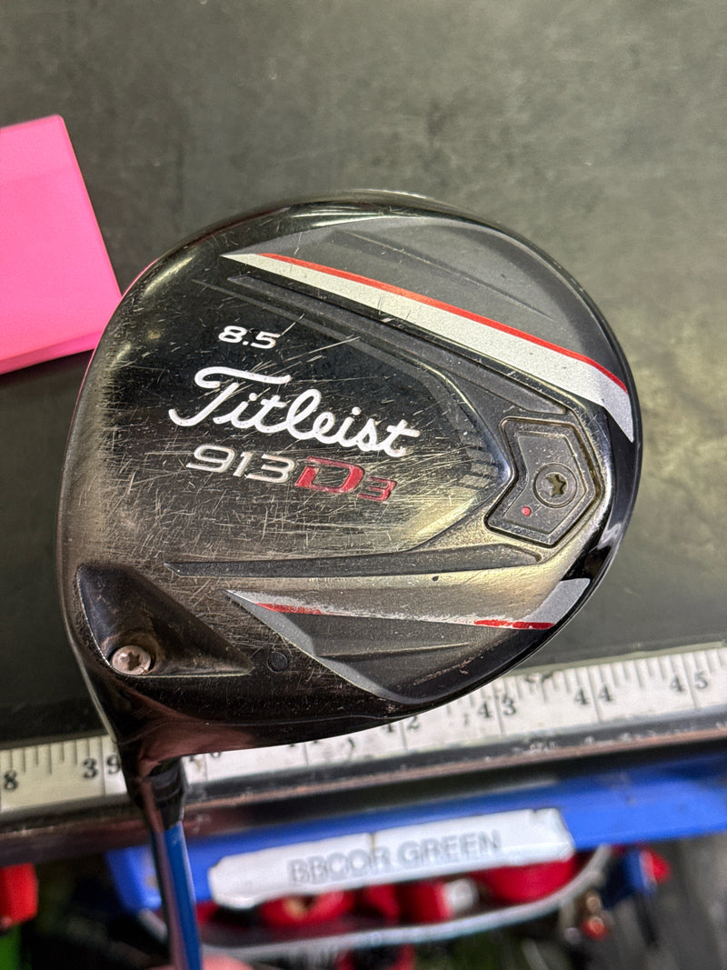 Load image into Gallery viewer, Used Titleist 913 D3 8.5º Left Hand Driver
