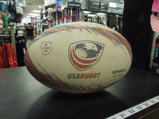 Used Gilbert USA Rugby Supporter Rugby Ball Size 5