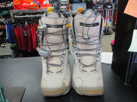 Used Salomon Autofit Sie Womens 7.5 Snowboard Boots (Has Wear)