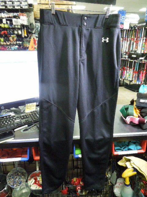 Load image into Gallery viewer, Used Under Armour Baseball Pant in Black Size Large
