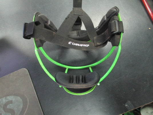 Used Champro Softball Fielders Mask in Green
