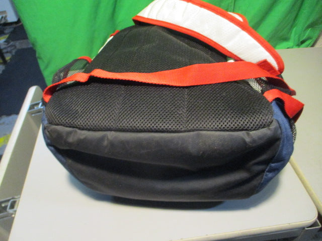 Load image into Gallery viewer, Used Easton Red White Blue Jr Baseball Back pack
