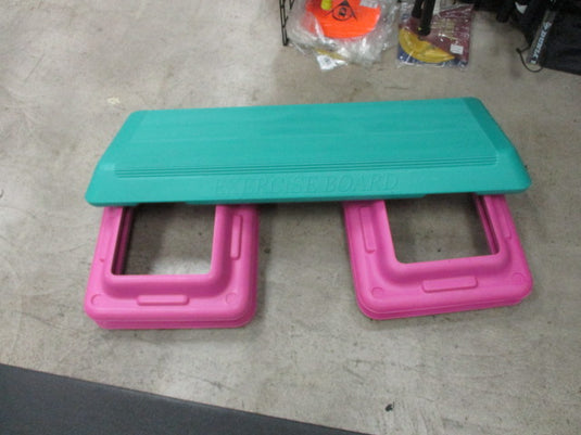 Used Aerobic Step W/ 4 Risers