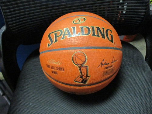 Used Spalding The Finals Game Ball Series