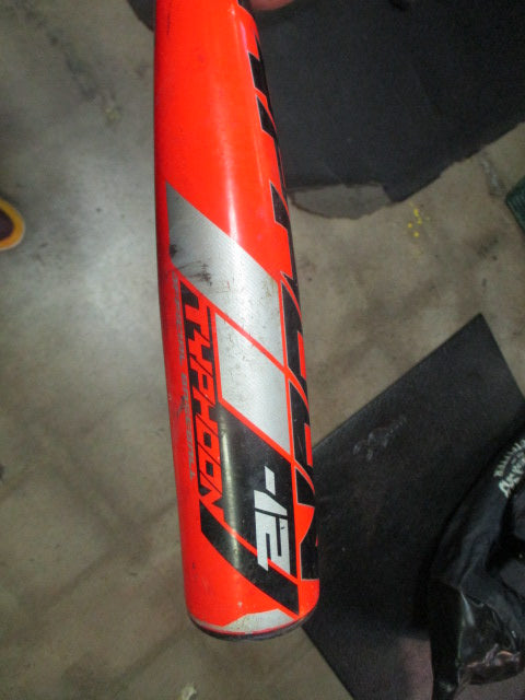 Used Easton Typhoon (-12) 28" USA Baseball Bat