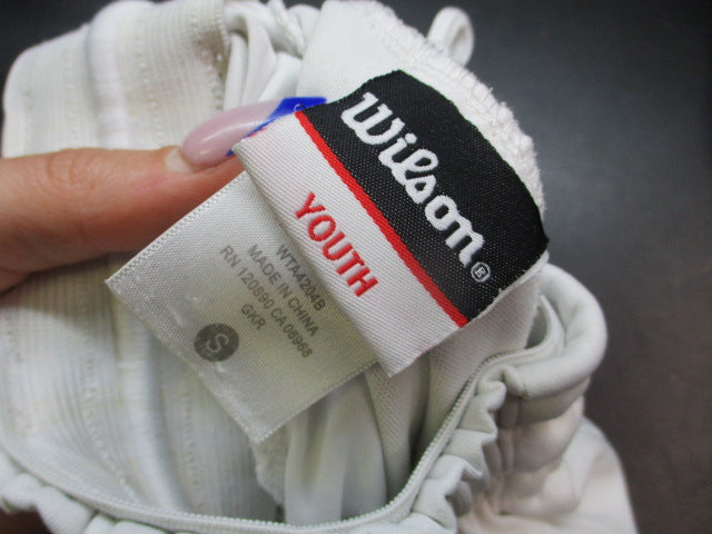Load image into Gallery viewer, Used Wilson Elastic Bottom Baseball Pants - Size Youth Small
