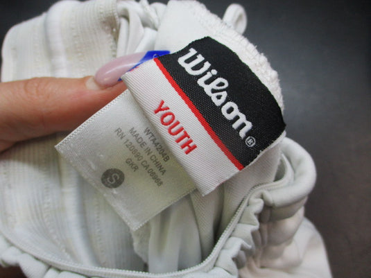 Used Wilson Elastic Bottom Baseball Pants - Size Youth Small