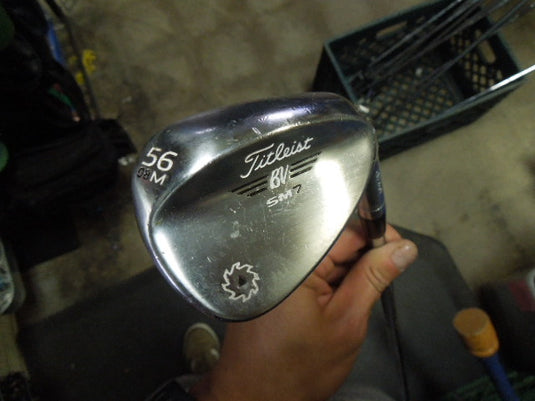 Used Titleist Vokey SM7 Chrome 56º/08M Right Hand Sand Wedge