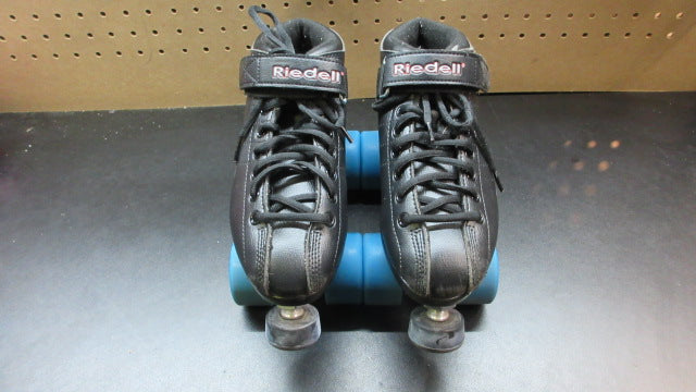 Load image into Gallery viewer, Used Riedell R3 Demon Size 5 Quad Skates
