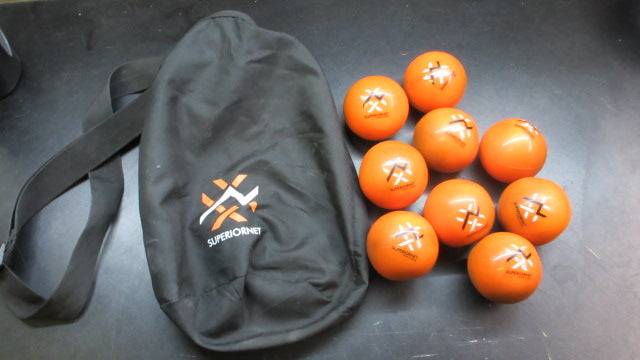 Load image into Gallery viewer, Used Superior Net 9 Pack Training Weighted Baseballs
