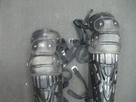 Used Rawling Cool Flo Catchers Shin Guards Size Adult