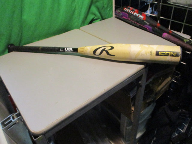 Load image into Gallery viewer, Used Rawlings Icon (-10) 29&quot; USA Baseball Bat
