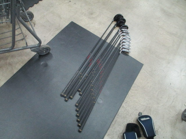 Load image into Gallery viewer, Used Wilson Killer Whale Golf Set 4-9, PW, SW,Driver,5 Wood,3H,3 Wood -LH
