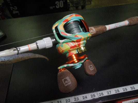 Used ProFISHiency 7 ft 6 in Heavy Krazy Baitcast Reel and Rod Combo