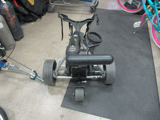 Used PowaKaddy RoboKaddy Electric Push Cart Remote Behind Counter