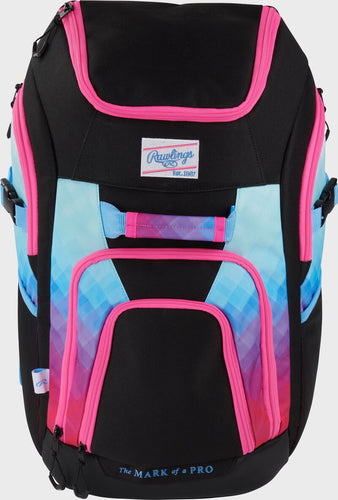 New Rawlings Franchise 2 Player's Baseball Backpack - Miami