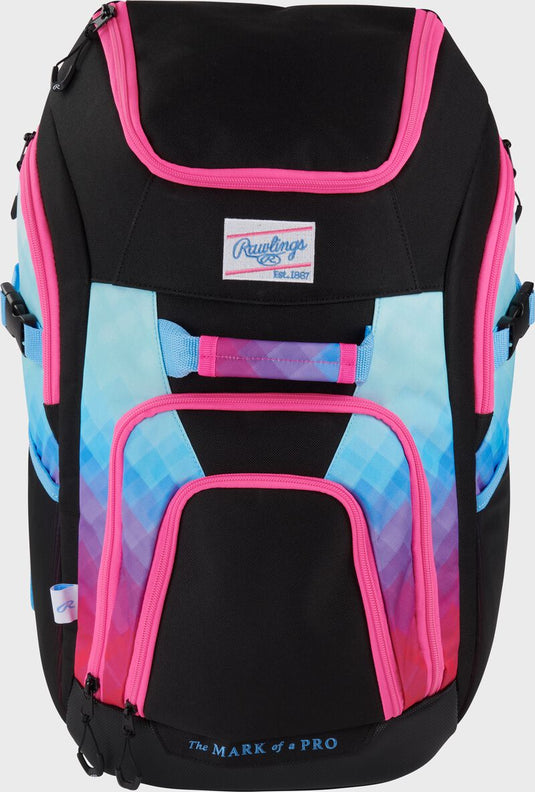New Rawlings Franchise 2 Player's Baseball Backpack - Miami