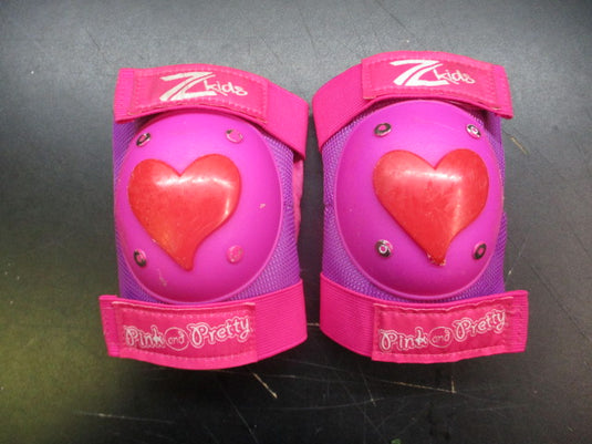 Used Z-Kids Pink & Pretty Knee Pads - Youth