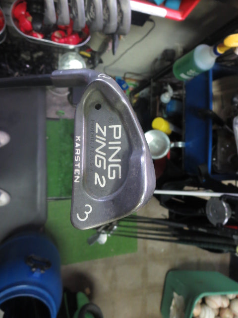 Load image into Gallery viewer, Used PING Zing 2 Black Dot 7pc Left Hand Iron Set 3-9i and W (No 7 Iron)
