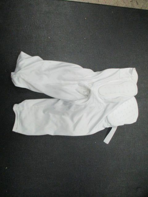 Load image into Gallery viewer, Used Mcdavid 7 Pad Integrated White Football Pants (Rip On Bottom)
