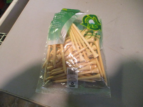 Used 3 1/4 Bamboom Golf Tees - Pack Of 48