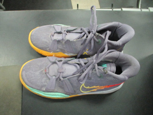 Used Nike Kyrie 7 Dybreak Citron Pulseize 6.5 Basketball Shoes