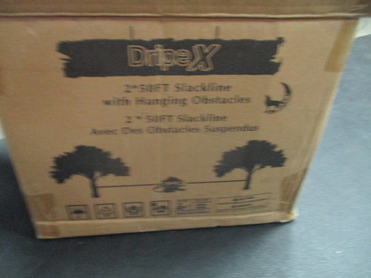 Used Dripe X 50Ft Ninja Slackline & Hanging Obsticle