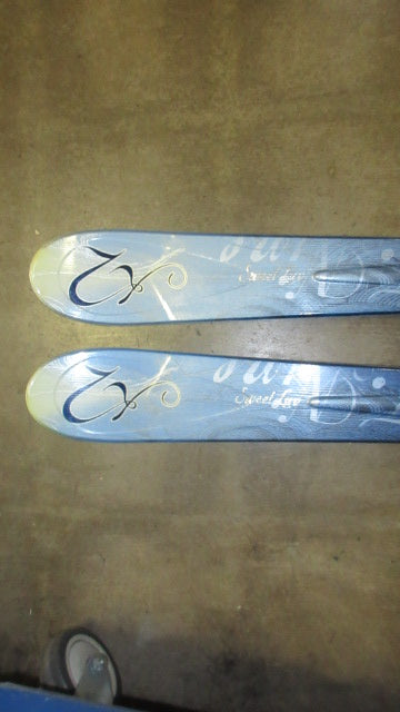 Used K2 Sweet Luv 146 cm Skis w/ Marker Bindings