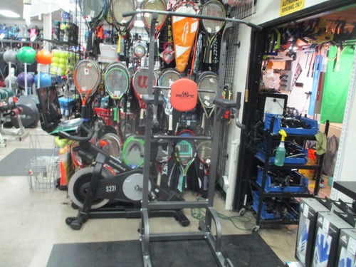 Used Relife Power Tower Workout Pull Up Station for Home Gym
