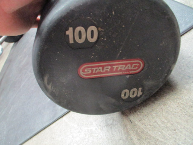 Load image into Gallery viewer, Used Star Trac 100LB Fixed Curl Bar
