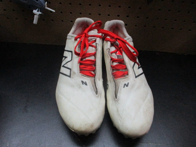 Load image into Gallery viewer, Used New Balance Burn X4 Lacrosse Cleats - Size 8.5
