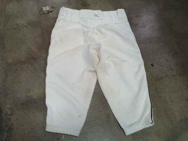 Load image into Gallery viewer, Used Mizuno Performance Knicker Pants White with Black Piping Size Medium
