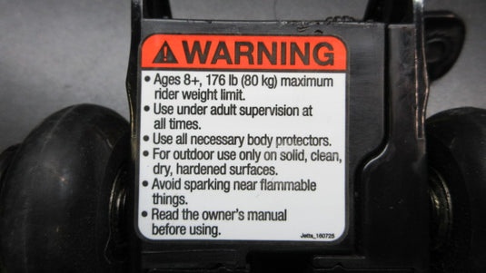 Used Razor Jets Heel Wheels