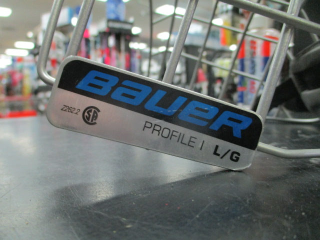 Load image into Gallery viewer, Used Bauer Profile Large Hockey Helmet Mask
