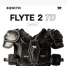 Load image into Gallery viewer, New Xenith Flyte 2 TD Football Shoulder Pads Size Youth Large
