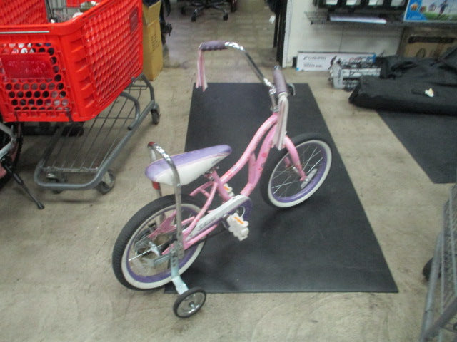 Load image into Gallery viewer, Used Schwinn Bloom 16&quot; Girls Bike W/ Training Wheels
