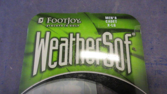 Used Foot-Joy WeatherSoft Golf Glove Size Large Right Hand - small wear