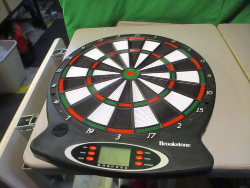 Used Brookstone Electronic Dart Board - No Darts/ Need Batteries